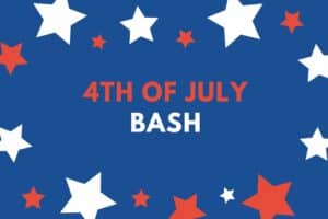 4th of july bash logo